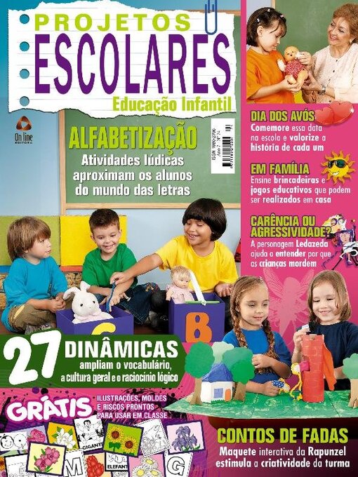 Title details for Projetos Escolares - Educação Infantil by Online Editora - Available